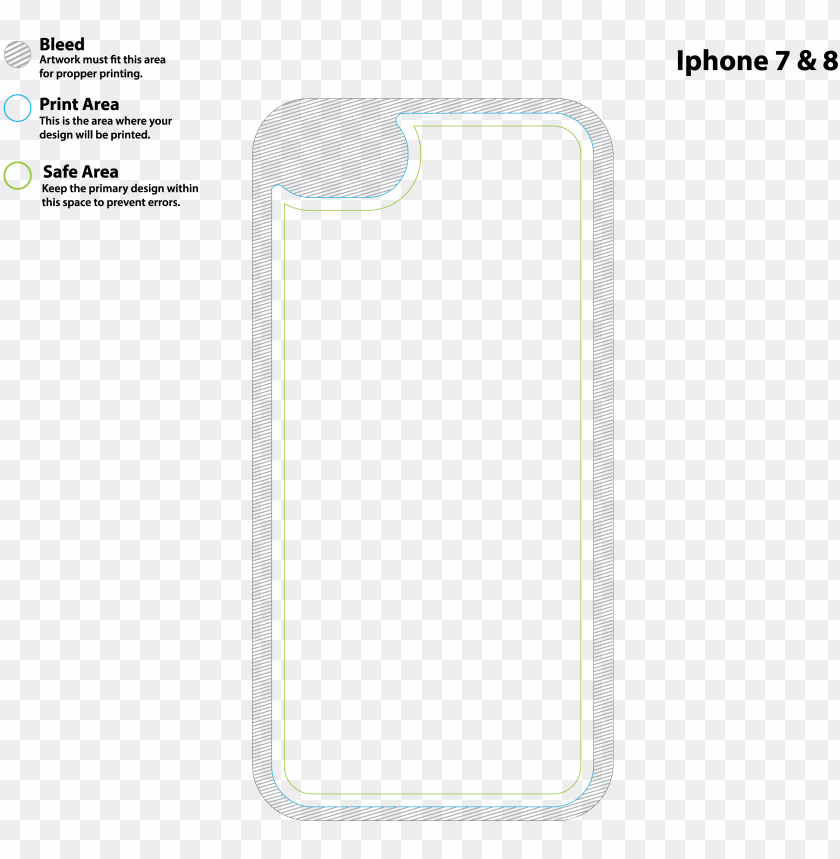 Detail Iphone 7 Plus Case Template Printable Nomer 6