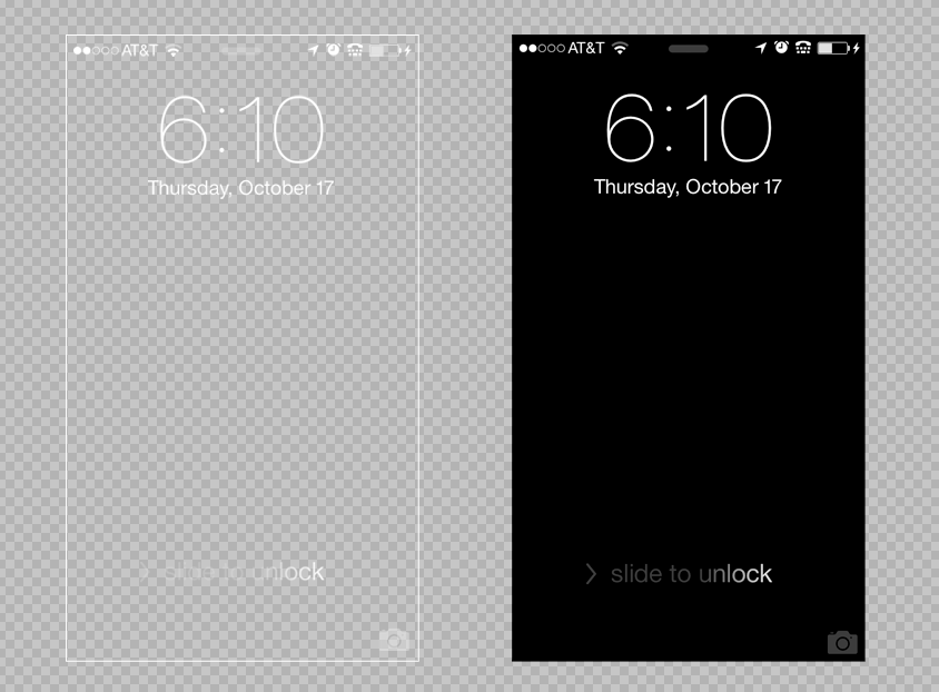 Detail Iphone Screen Illustrator Template Nomer 30