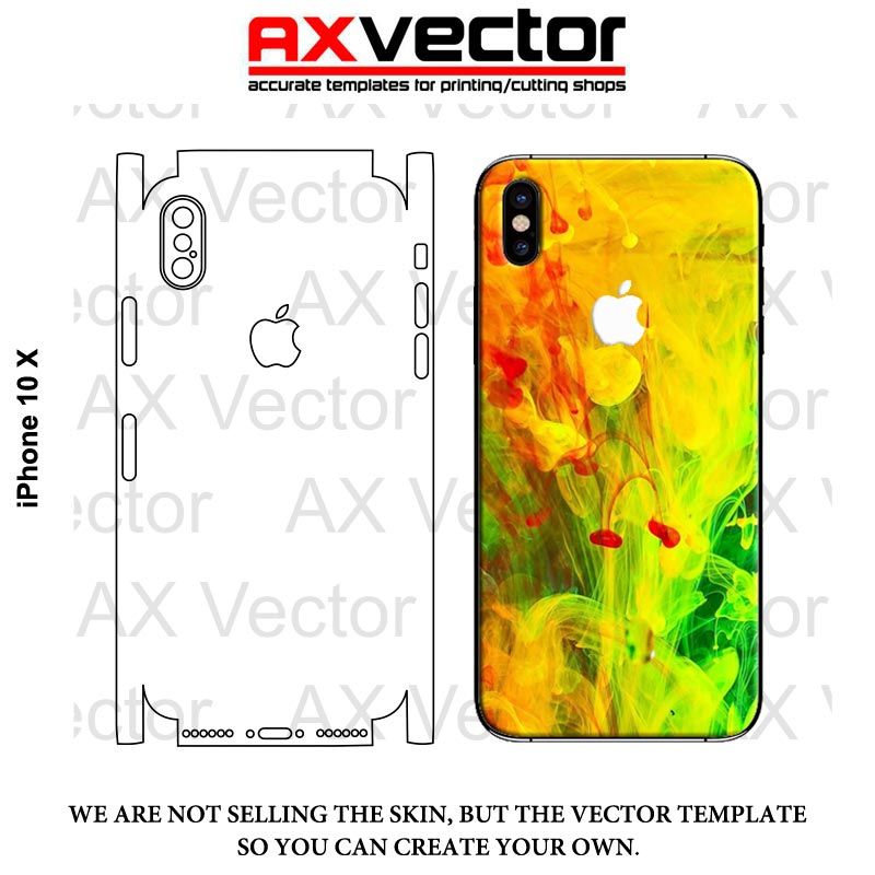 Detail Iphone Skin Template Vector Nomer 23