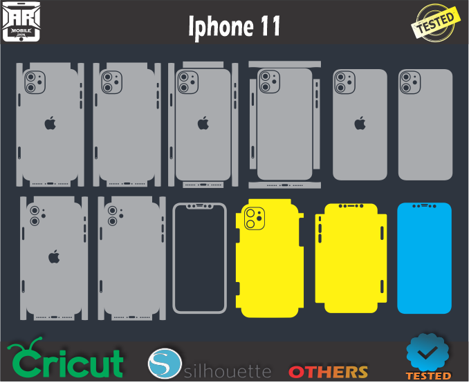 Detail Iphone Skin Template Vector Nomer 6