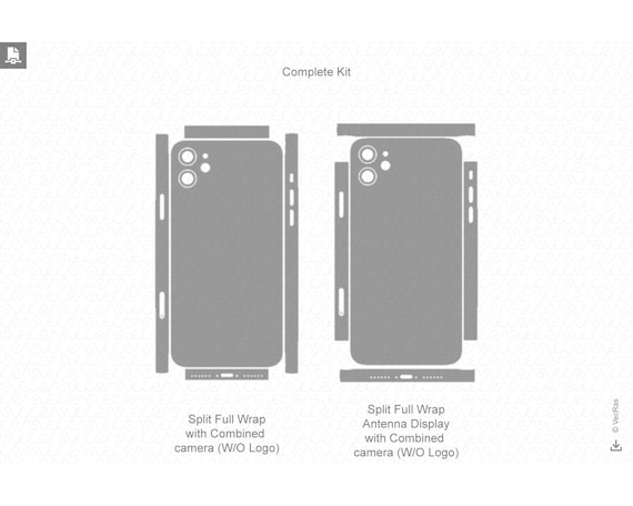 Detail Iphone Skin Template Vector Nomer 10