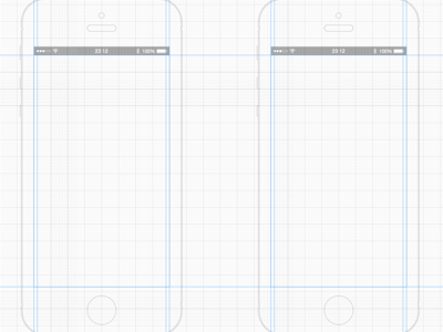 Detail Iphone Wireframe Template Nomer 38