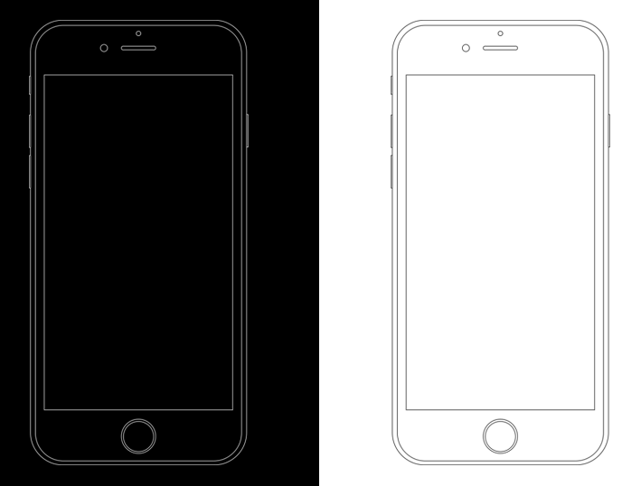 Detail Iphone Wireframe Template Nomer 42