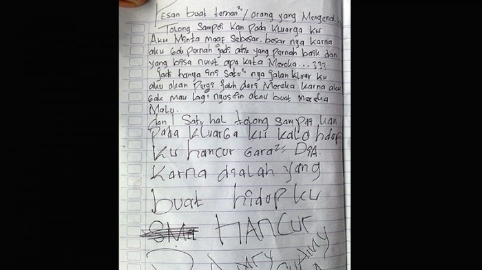 Detail Isi Buku Diary Nomer 51