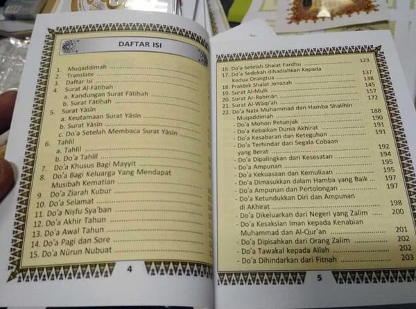 Detail Isi Buku Yasin Nomer 32