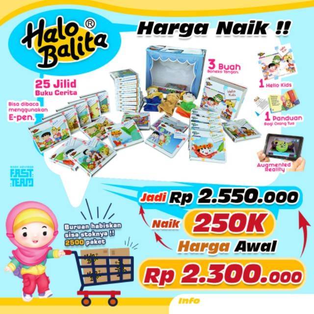 Detail Isi Paket Buku Halo Balita Nomer 4