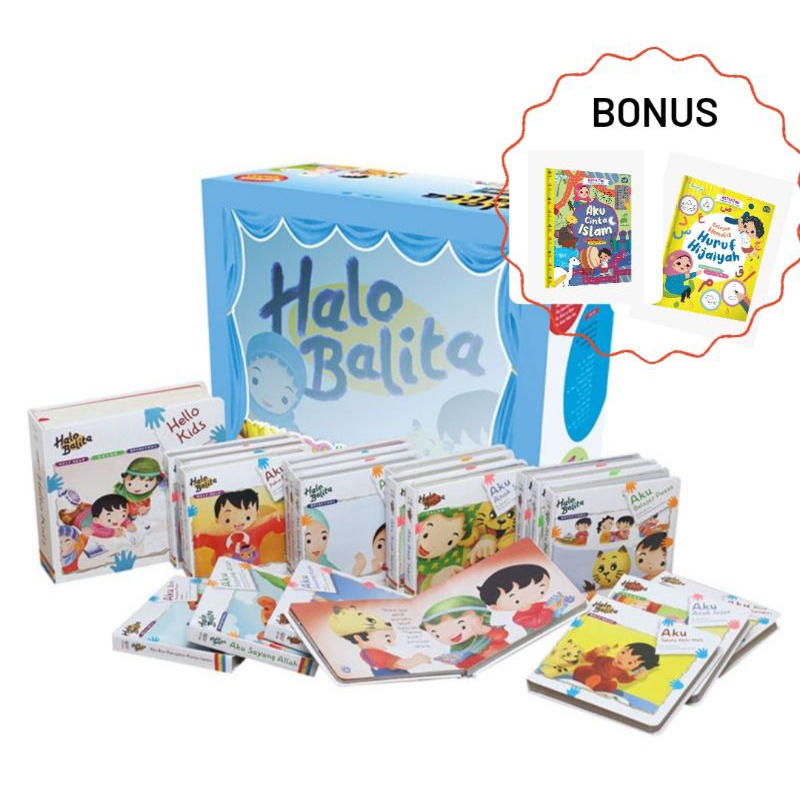 Detail Isi Paket Buku Halo Balita Nomer 30