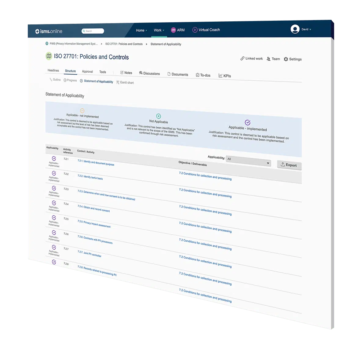 Detail Iso 27001 Soa Template Nomer 45