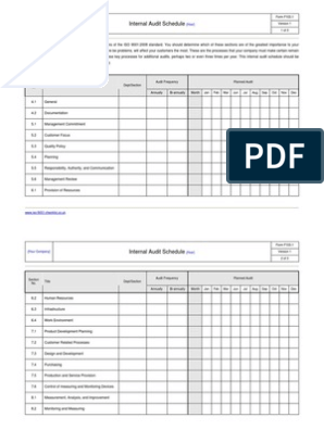 Detail Iso 9001 2015 Checklist Excel Template Nomer 30
