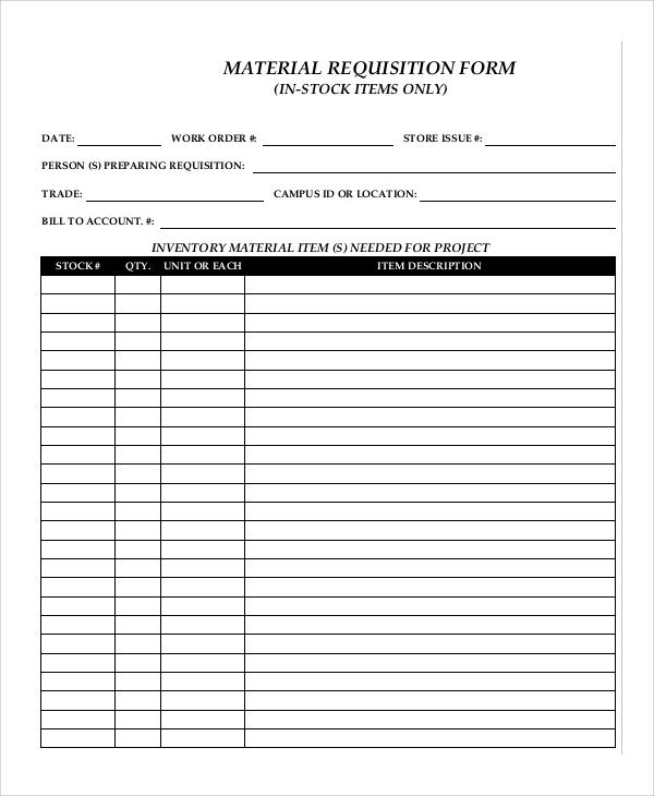 Detail Issue Form Template Nomer 17