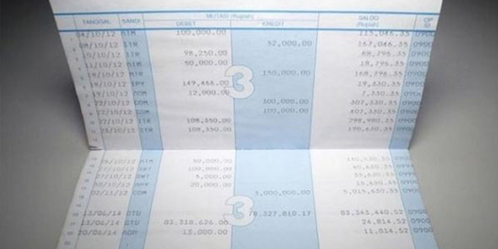 Detail Istilah Dalam Buku Tabungan Nomer 24