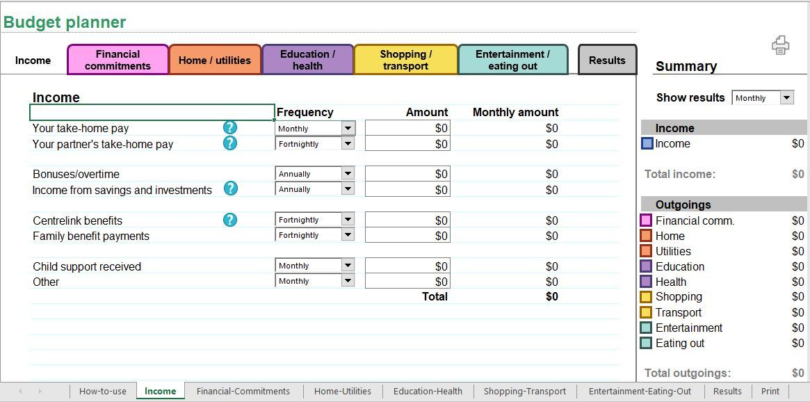 Detail It Budget Template Excel Nomer 17