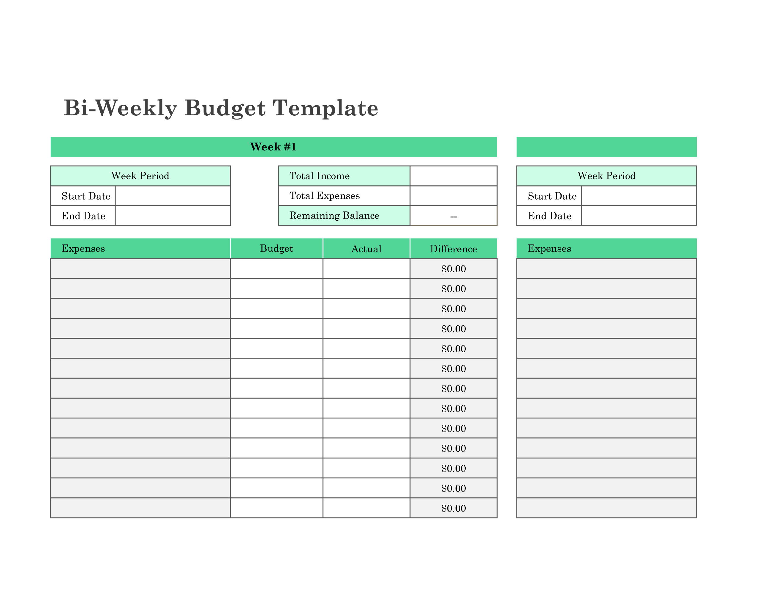 Detail It Budget Template Excel Nomer 30