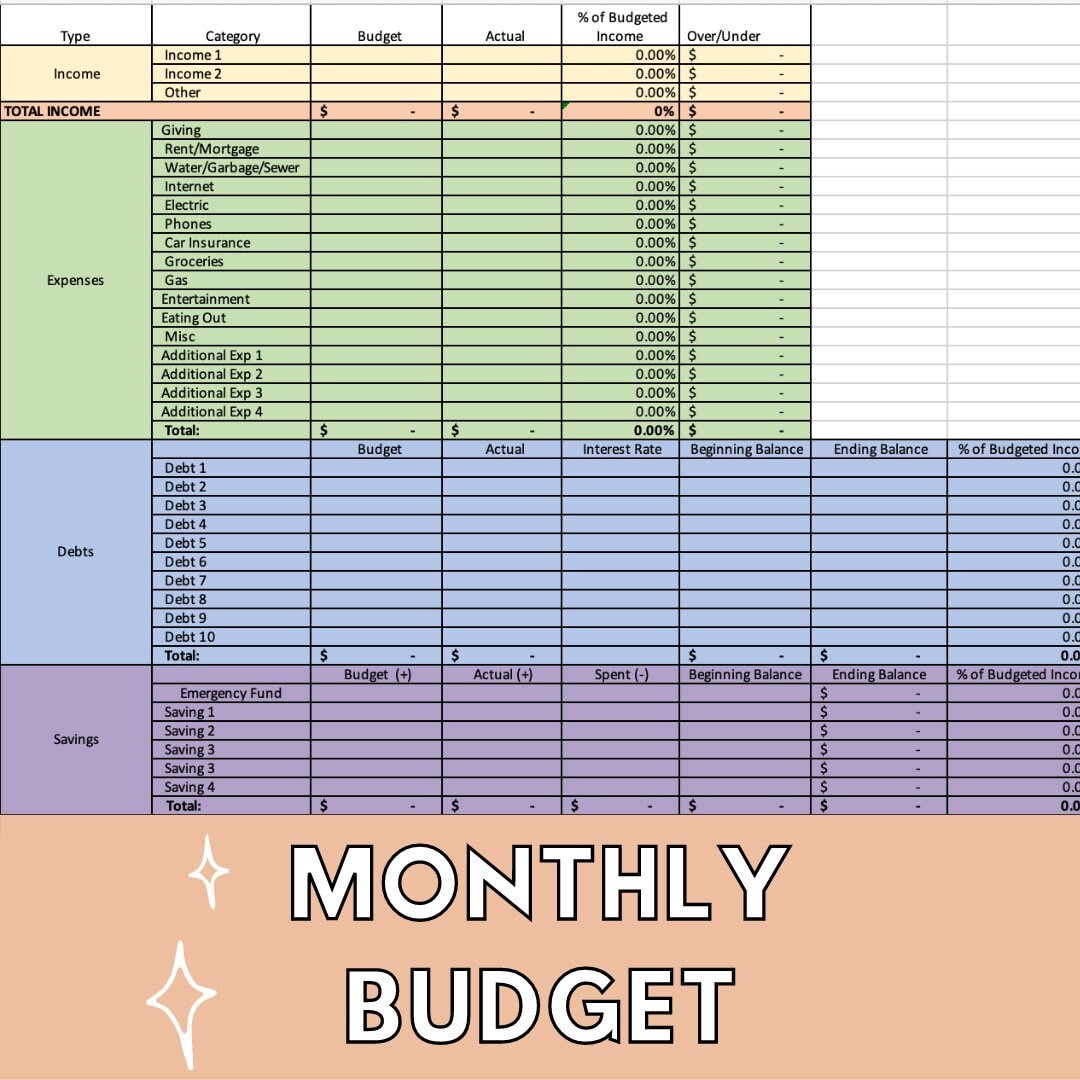 Detail It Budget Template Excel Nomer 36
