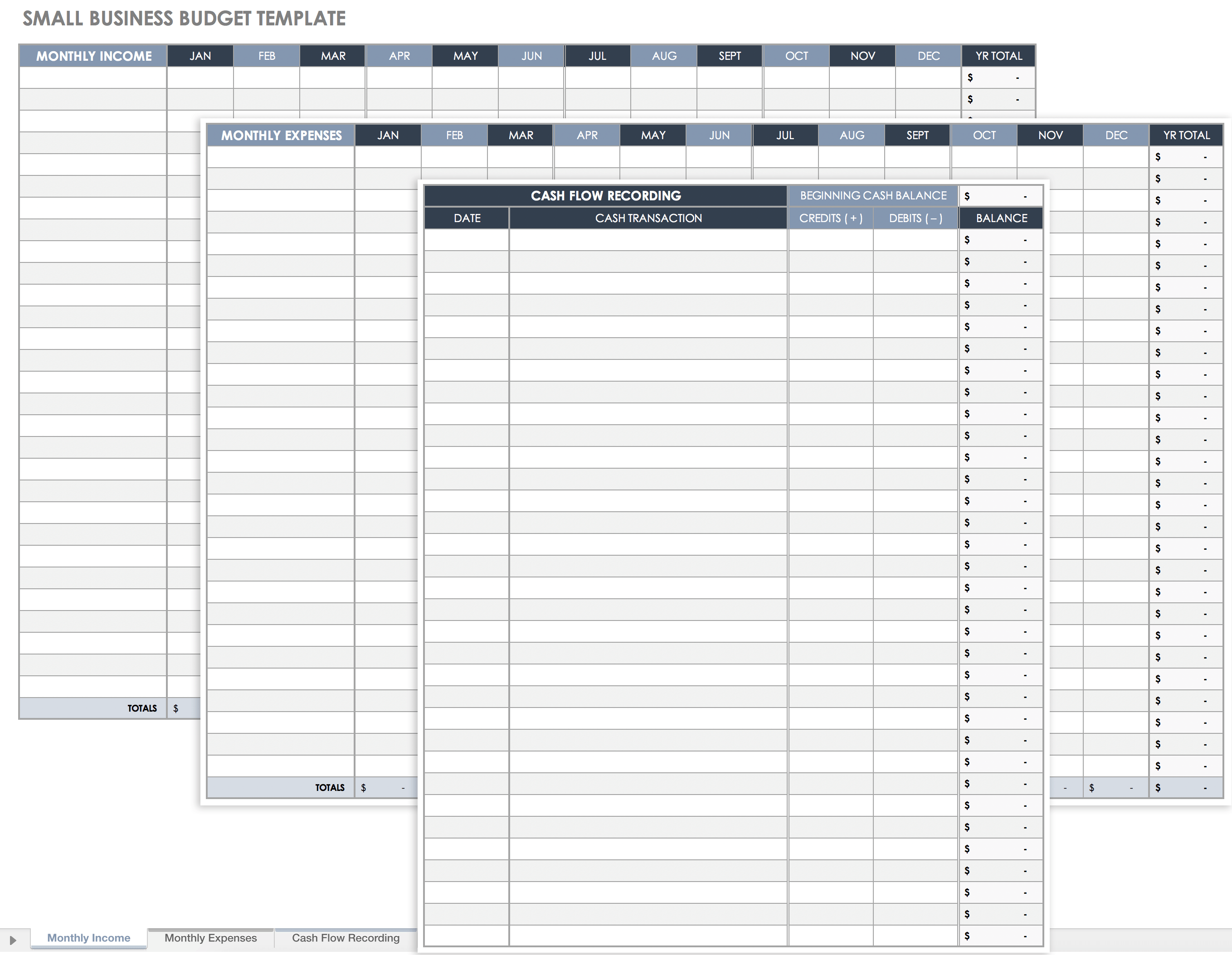 Detail It Budget Template Excel Nomer 55
