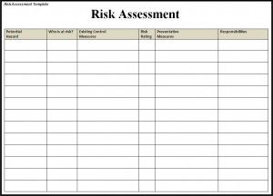 Detail It Risk Assessment Template Excel Nomer 41