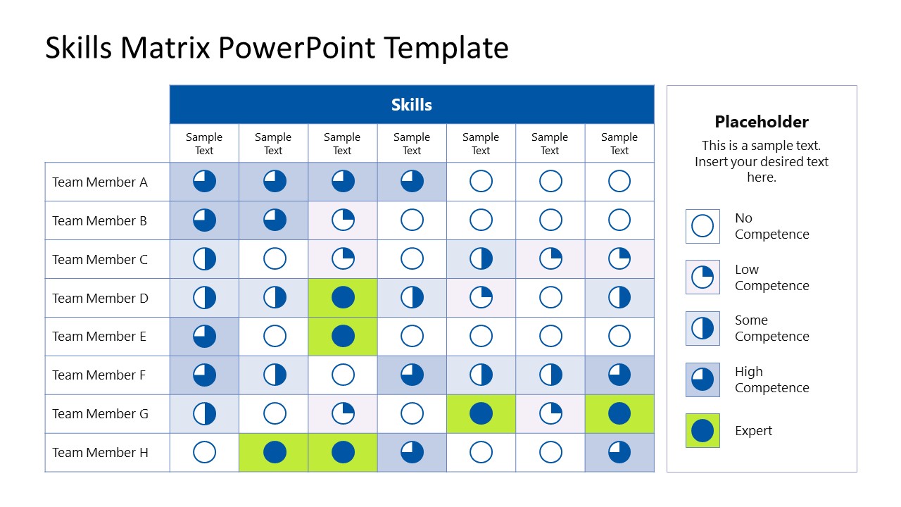 Detail It Skills Matrix Template Nomer 16