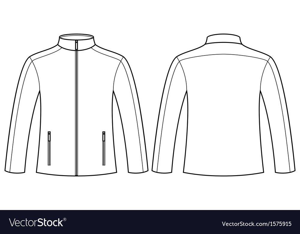 Jacket Vector Template - KibrisPDR