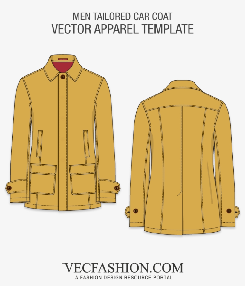 Detail Jacket Vector Template Nomer 40