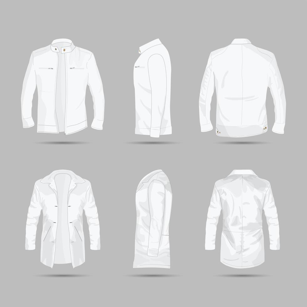 Detail Jacket Vector Template Nomer 46