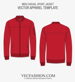 Detail Jacket Vector Template Nomer 52