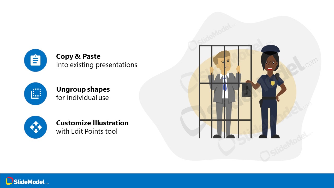 Detail Jail Powerpoint Template Nomer 51