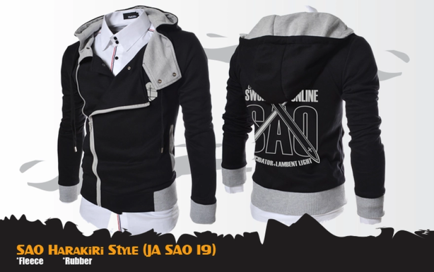 Detail Jaket Sword Art Online Nomer 26