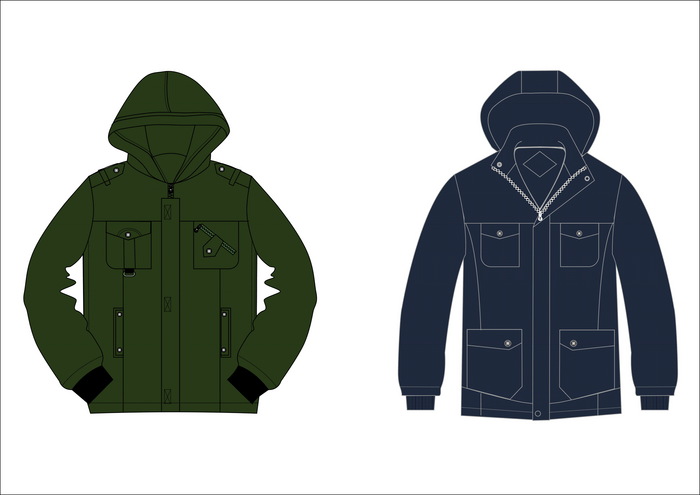 Detail Jaket Vektor Nomer 42
