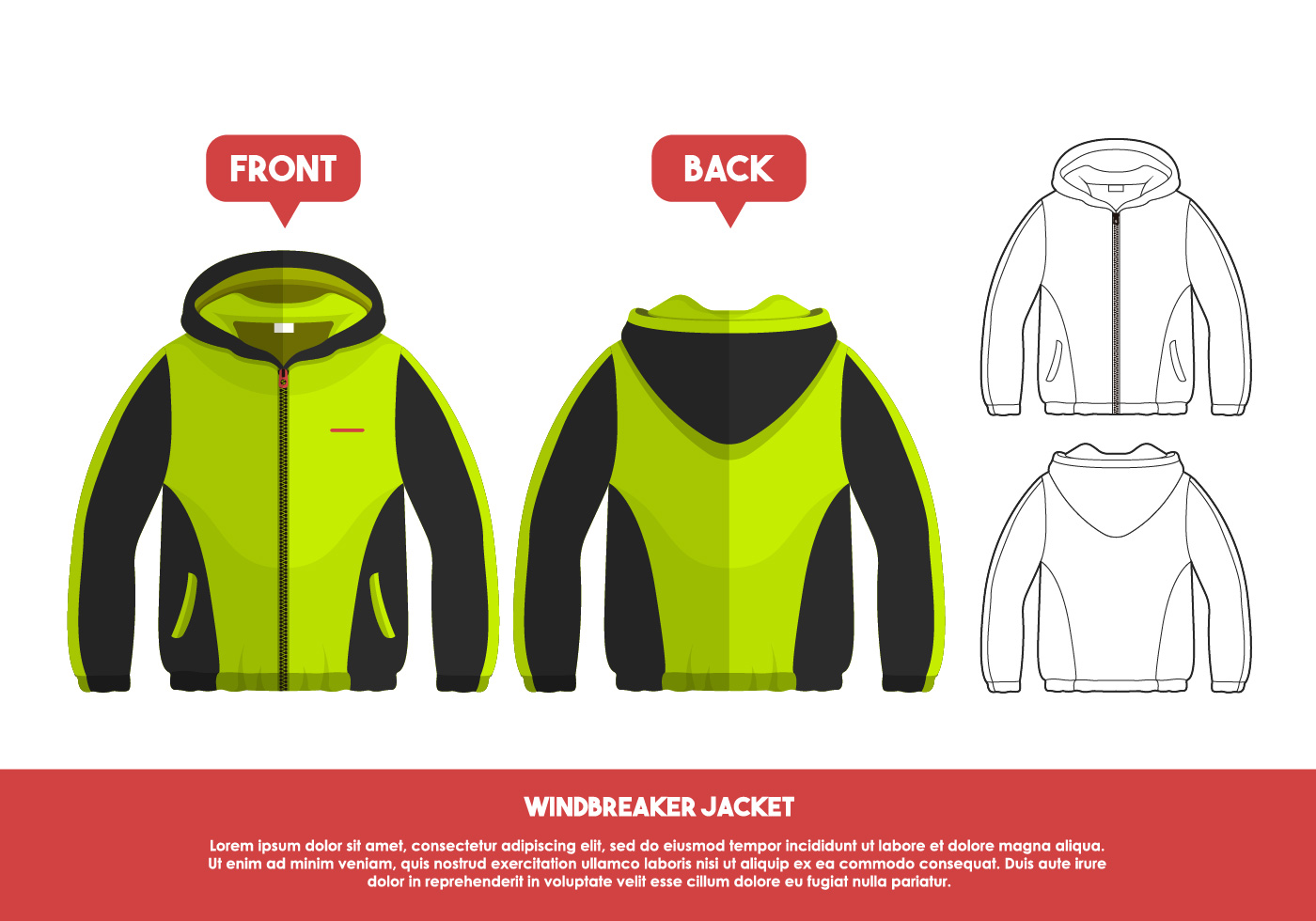 Detail Jaket Vektor Nomer 49