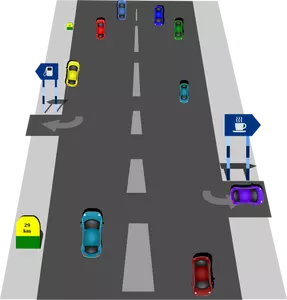 Detail Jalan Raya Vektor Nomer 43