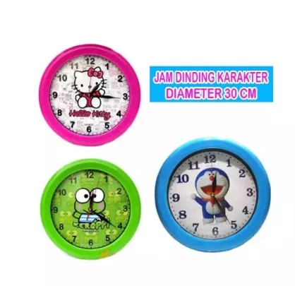 Detail Jam Analog Kartun Nomer 14