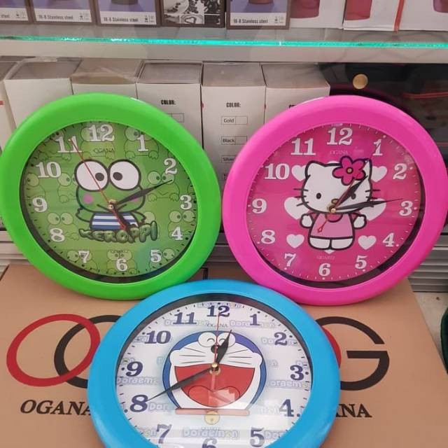Detail Jam Analog Kartun Nomer 17