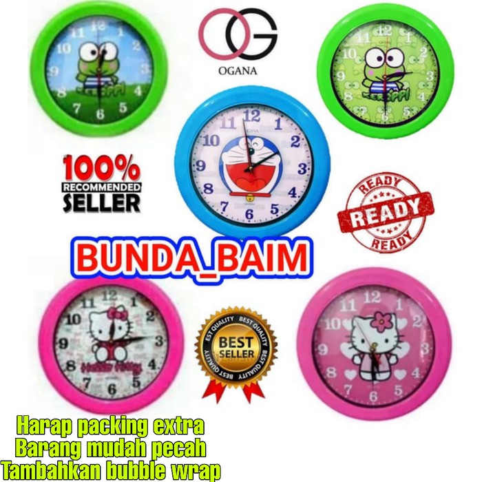 Detail Jam Analog Kartun Nomer 20