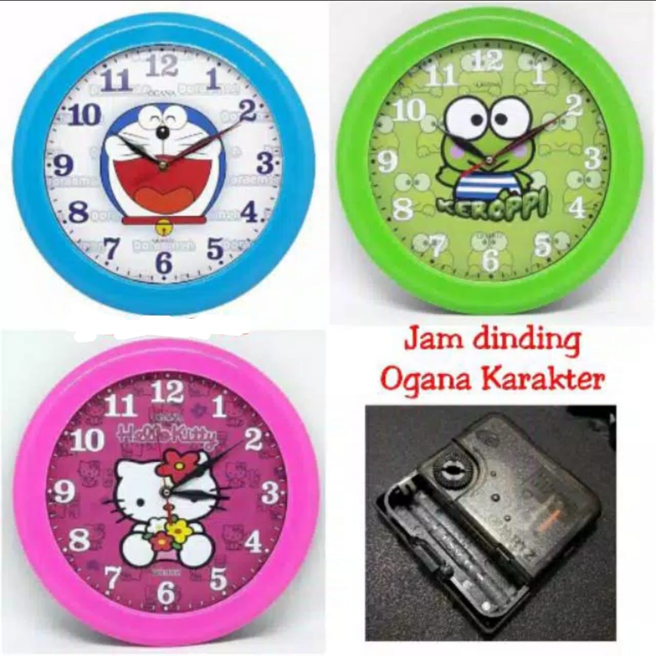 Detail Jam Analog Kartun Nomer 25