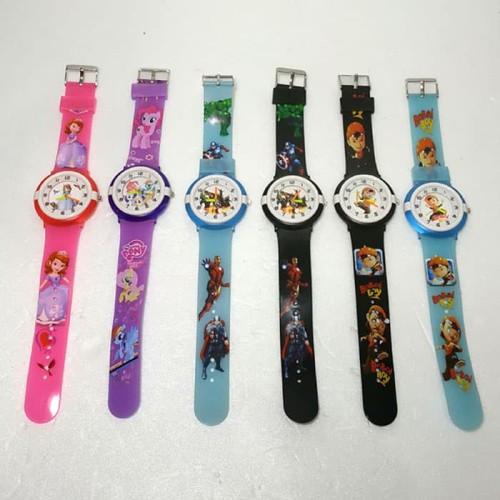 Detail Jam Analog Kartun Nomer 40