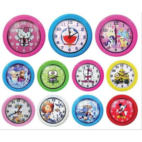 Detail Jam Analog Kartun Nomer 6