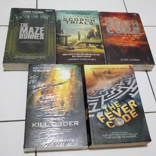 Detail James Dashner Buku Nomer 6