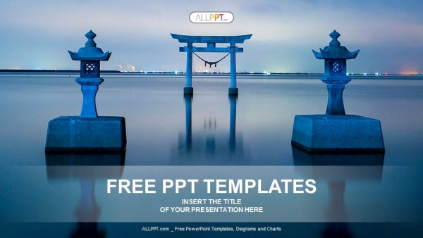 Detail Japanese Ppt Template Free Download Nomer 16