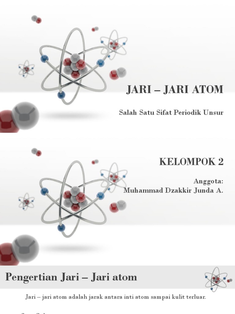 Detail Jari Jari Atom Adalah Nomer 46