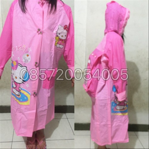 Detail Jas Hujan Hello Kitty Nomer 18