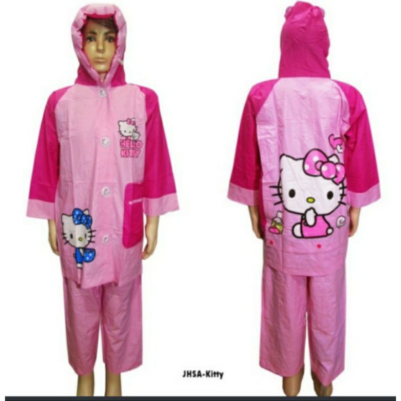 Detail Jas Hujan Hello Kitty Nomer 19