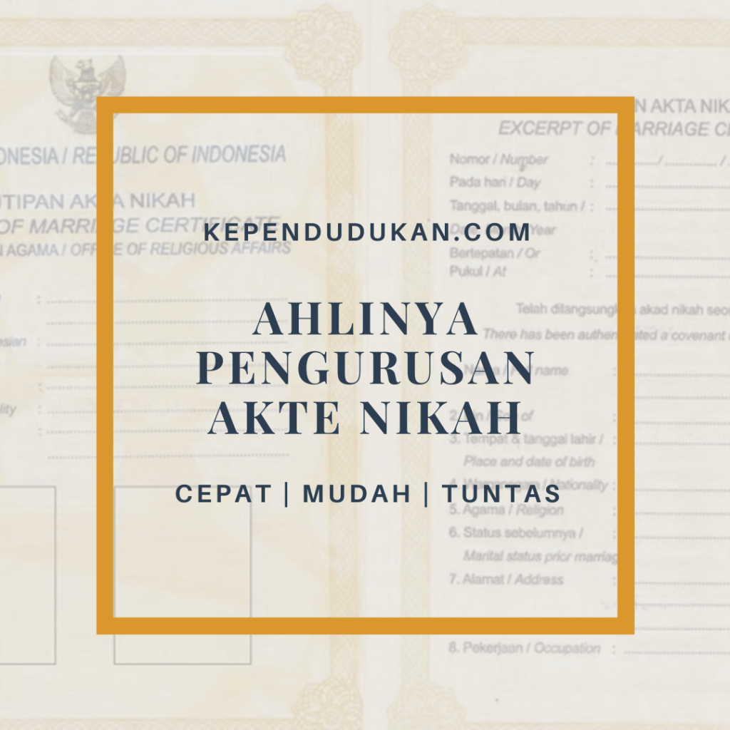 Detail Jasa Pembuatan Buku Nikah Nomer 13