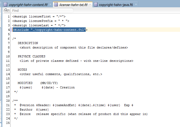 Detail Java File Template Nomer 8