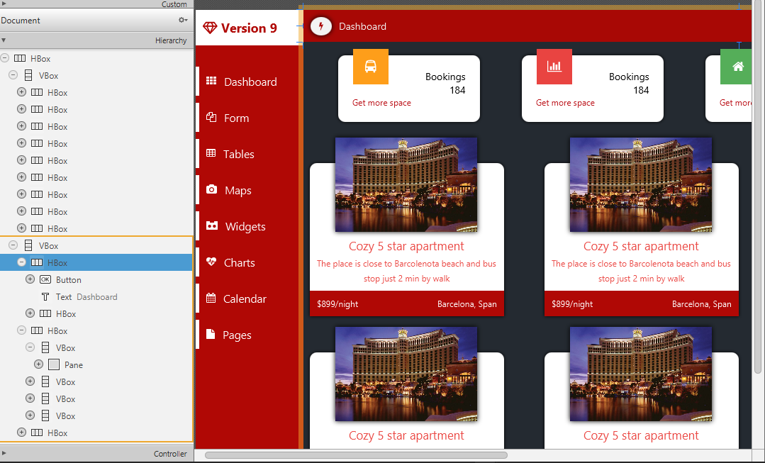 Detail Javafx Dashboard Template Nomer 36