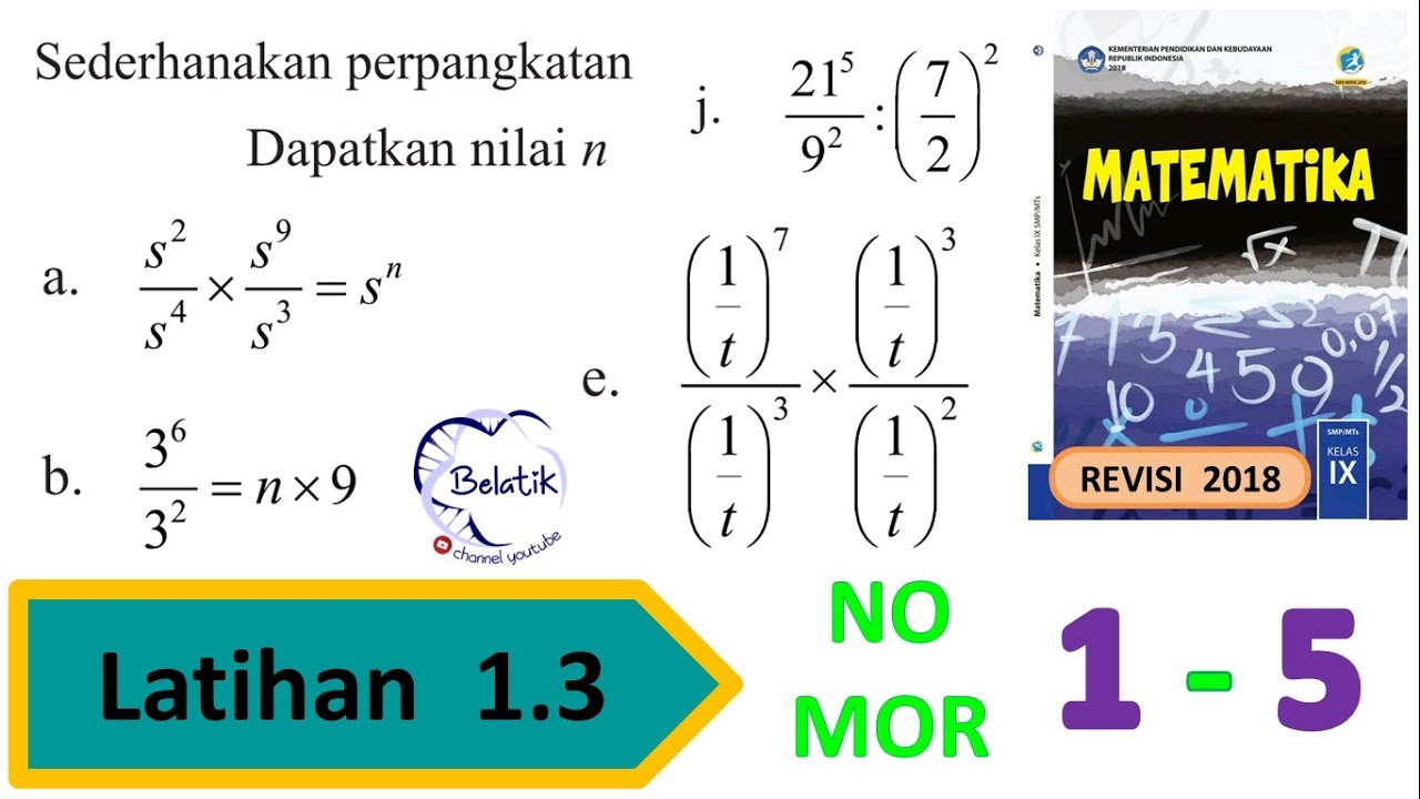 Detail Jawaban Buku Erlangga Matematika Kelas 9 Nomer 30