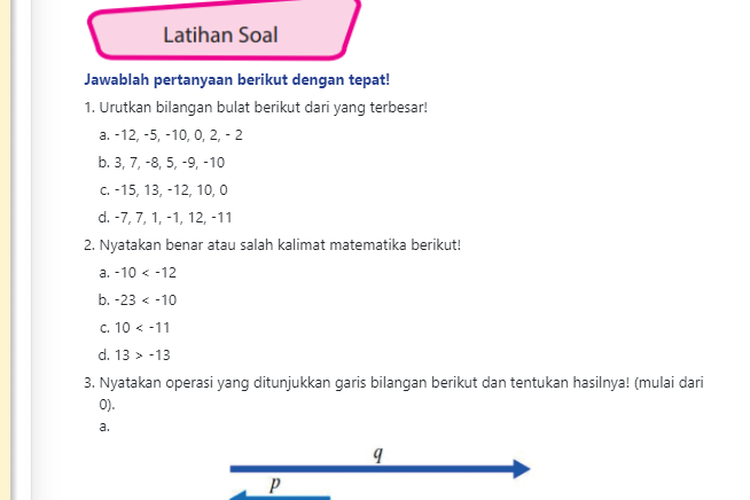 Detail Jawaban Buku Matematika Kelas 6 Nomer 33