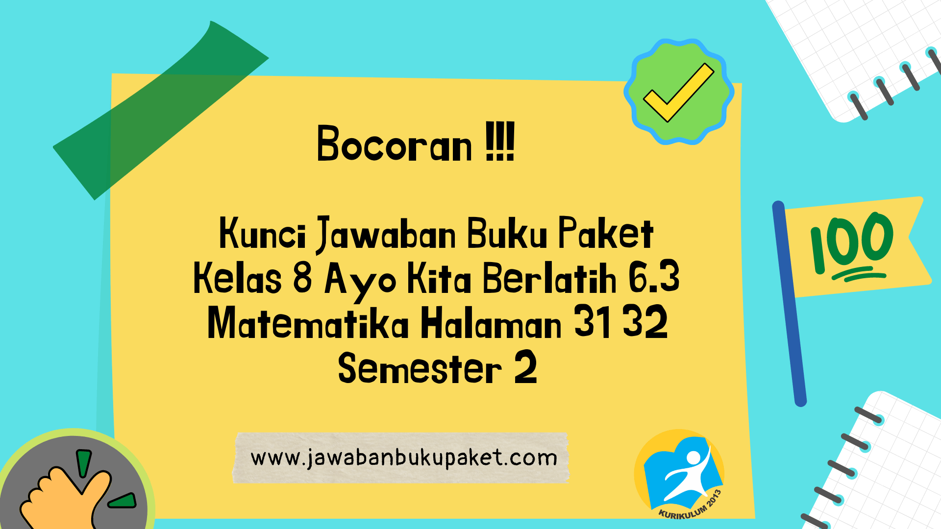 Detail Jawaban Buku Matematika Kelas 6 Nomer 51