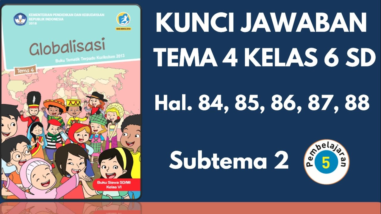 Detail Jawaban Buku Tema 4 Kelas 6 Nomer 35