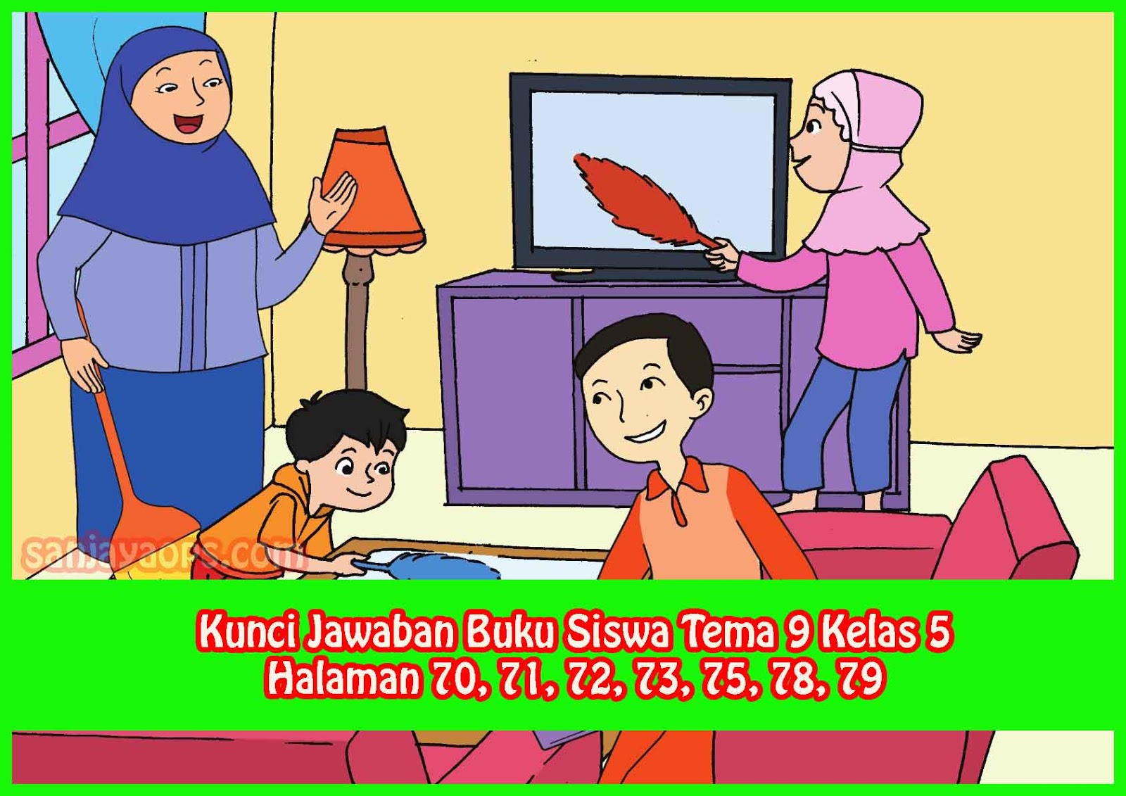 Detail Jawaban Buku Tema 9 Kelas 5 Nomer 5