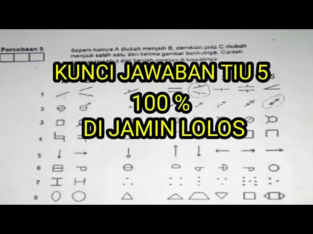 Detail Jawaban Psikotes Gambar Nomer 9